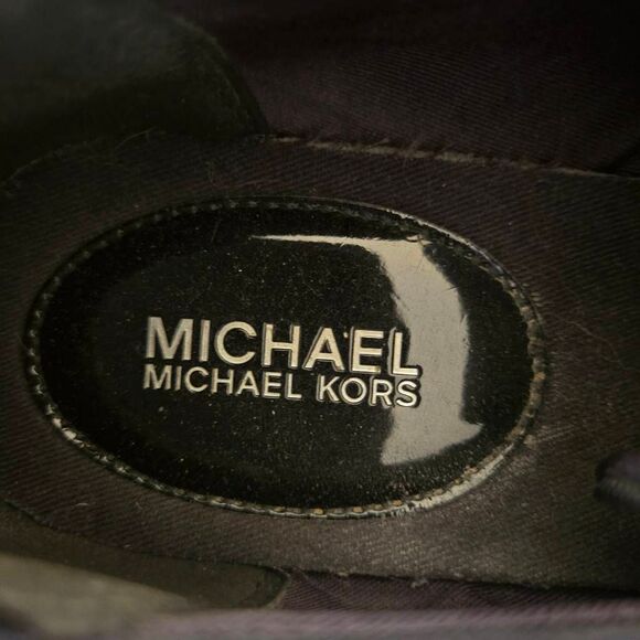 Michael Kors Womens Stretch Knit Zebra Print Slip On Fashion Sneaker Size 9 - Picture 9 of 12